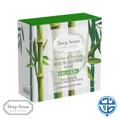 صابون کنترل کننده چربی بامبو و درخت چای دیپ سنس