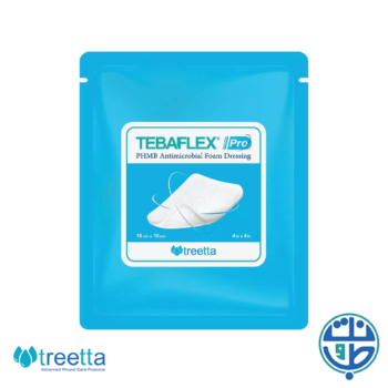 پانسمان فوم آنتی باکتریال طبافلکس پرو تریتا